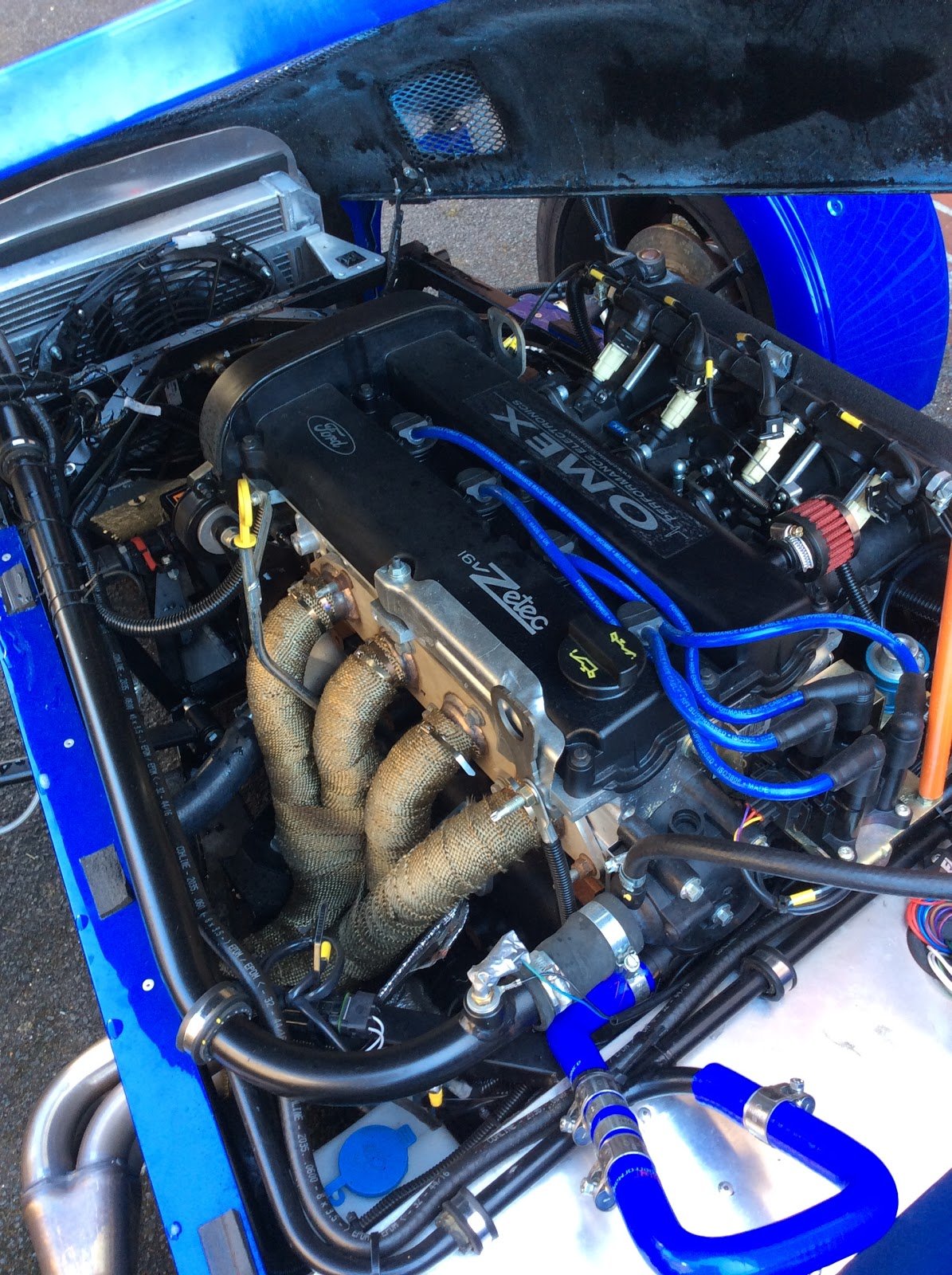 SOLD 2016 Westfield SEiW Zetec Blacktop Omex Throttle Bodies 600 ECU