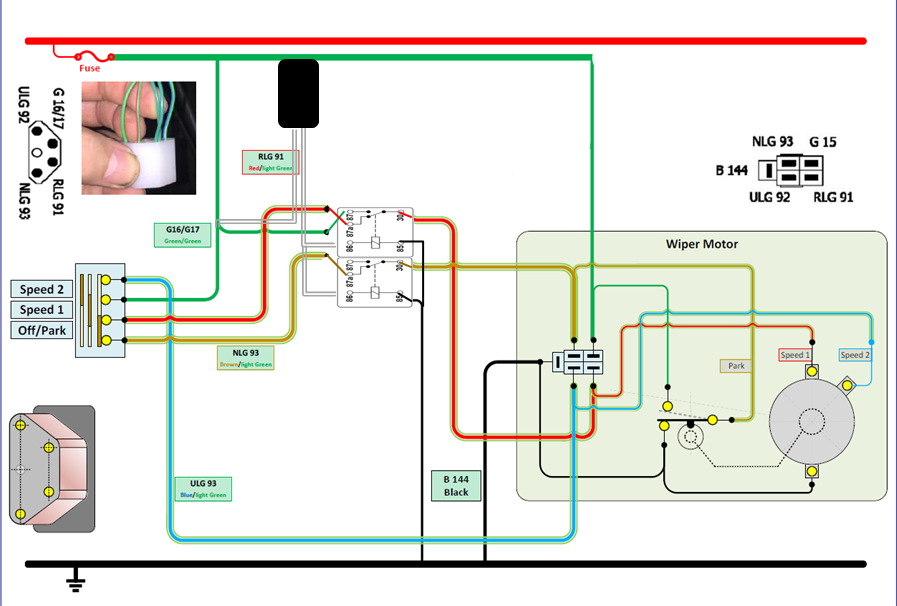 Painless Wiper Switch Wiring Diagram