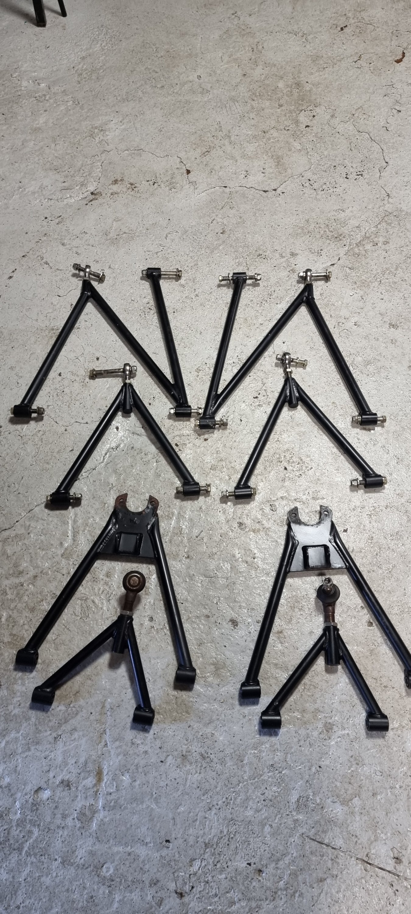 Full set of original Westfield wishbones Parts for Sale WSCC