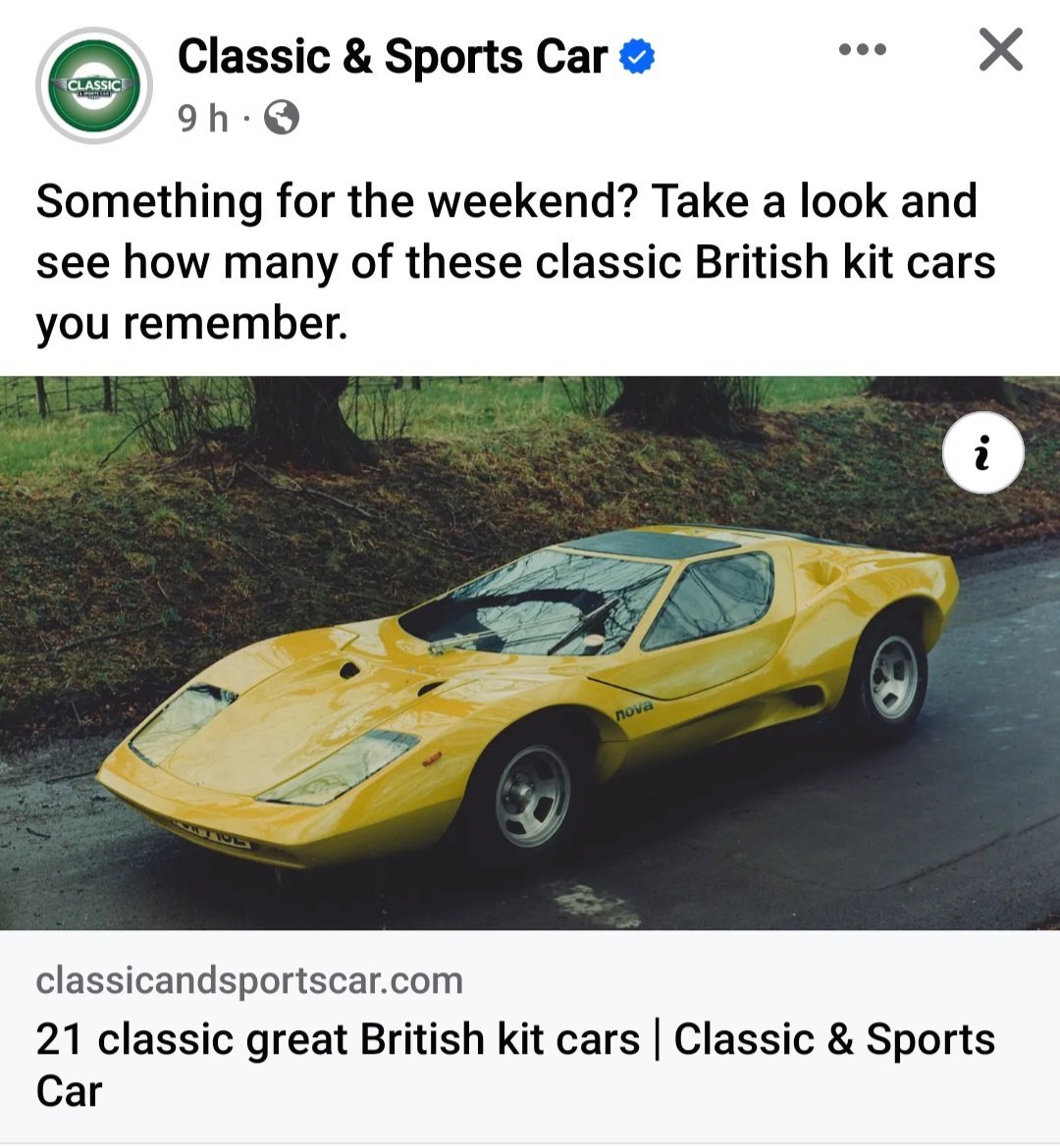 21 classic great British kit cars